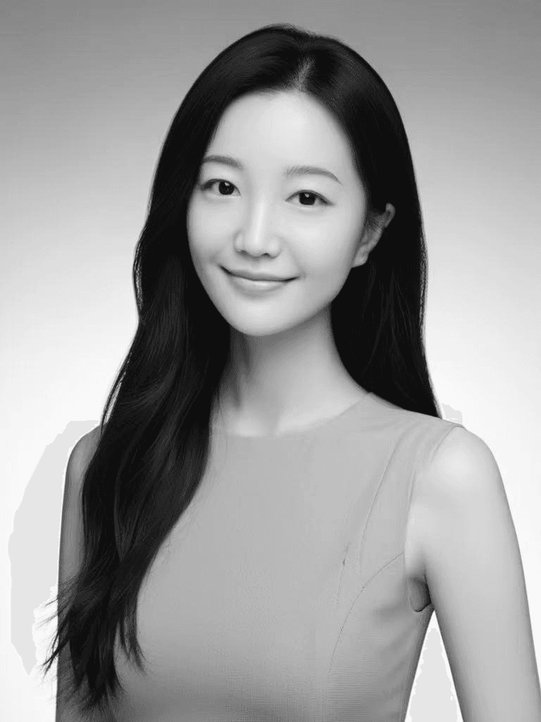 a blurry photo of a person standing in front of a wall