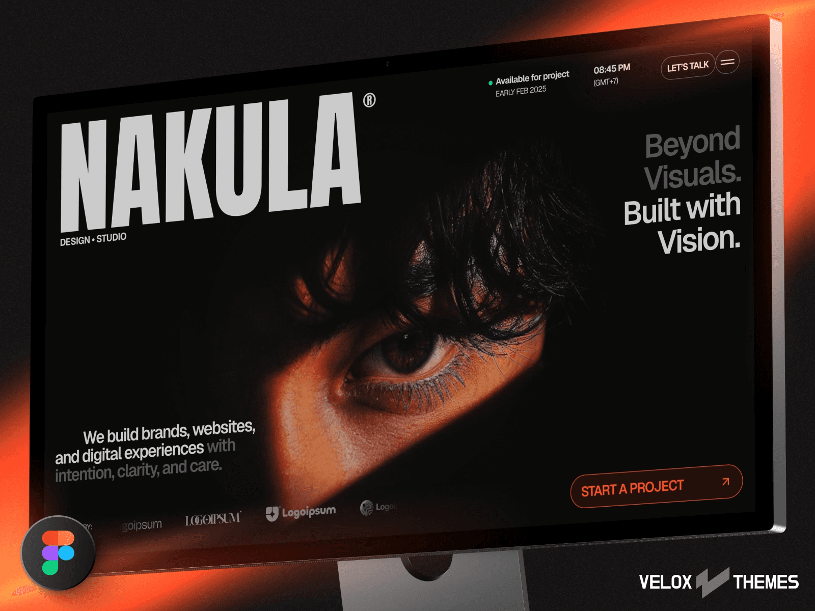 Nakula framer template cover