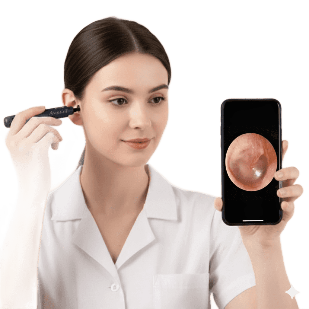 a black man wearing a headphone, side view (Background Removed) (Background Removed) (Background Removed)