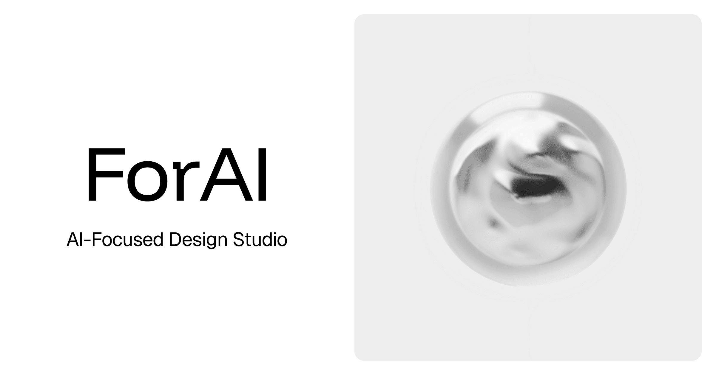 ForAI | AI-Focused Design Studio