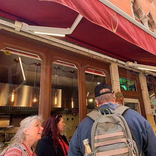 Small group street food tour