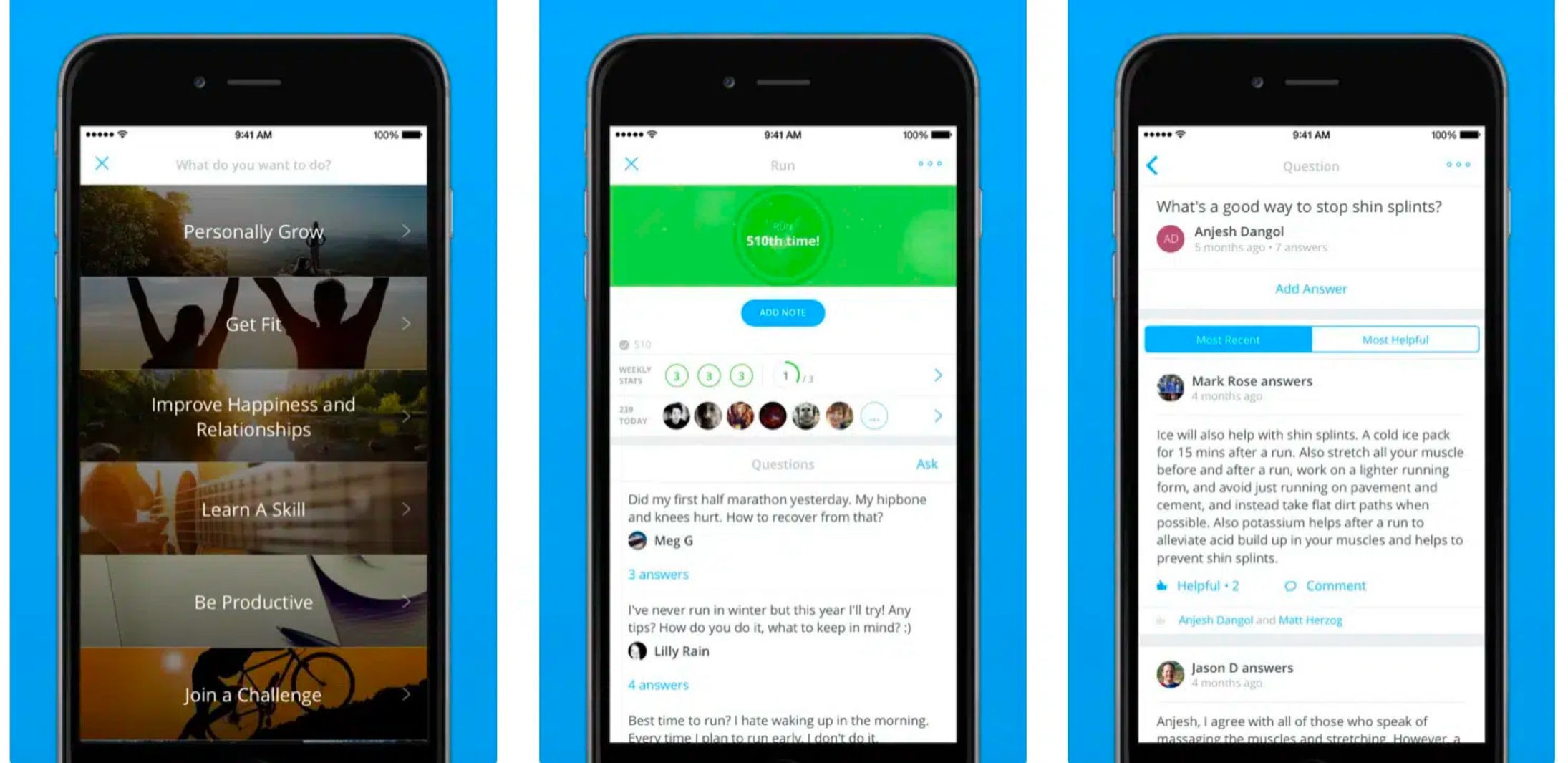 Coach.me screenshot