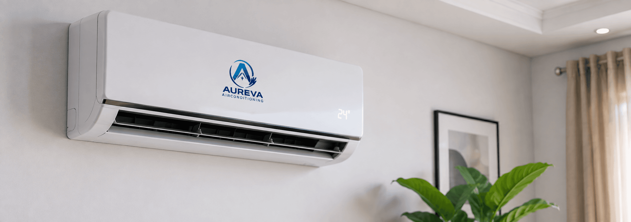 Wall-mounted split air conditioner