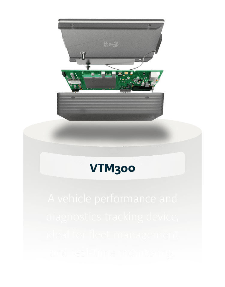 A vehicle performance and diagnostics tracking device, ideal for fleet management and real-time monitoring.