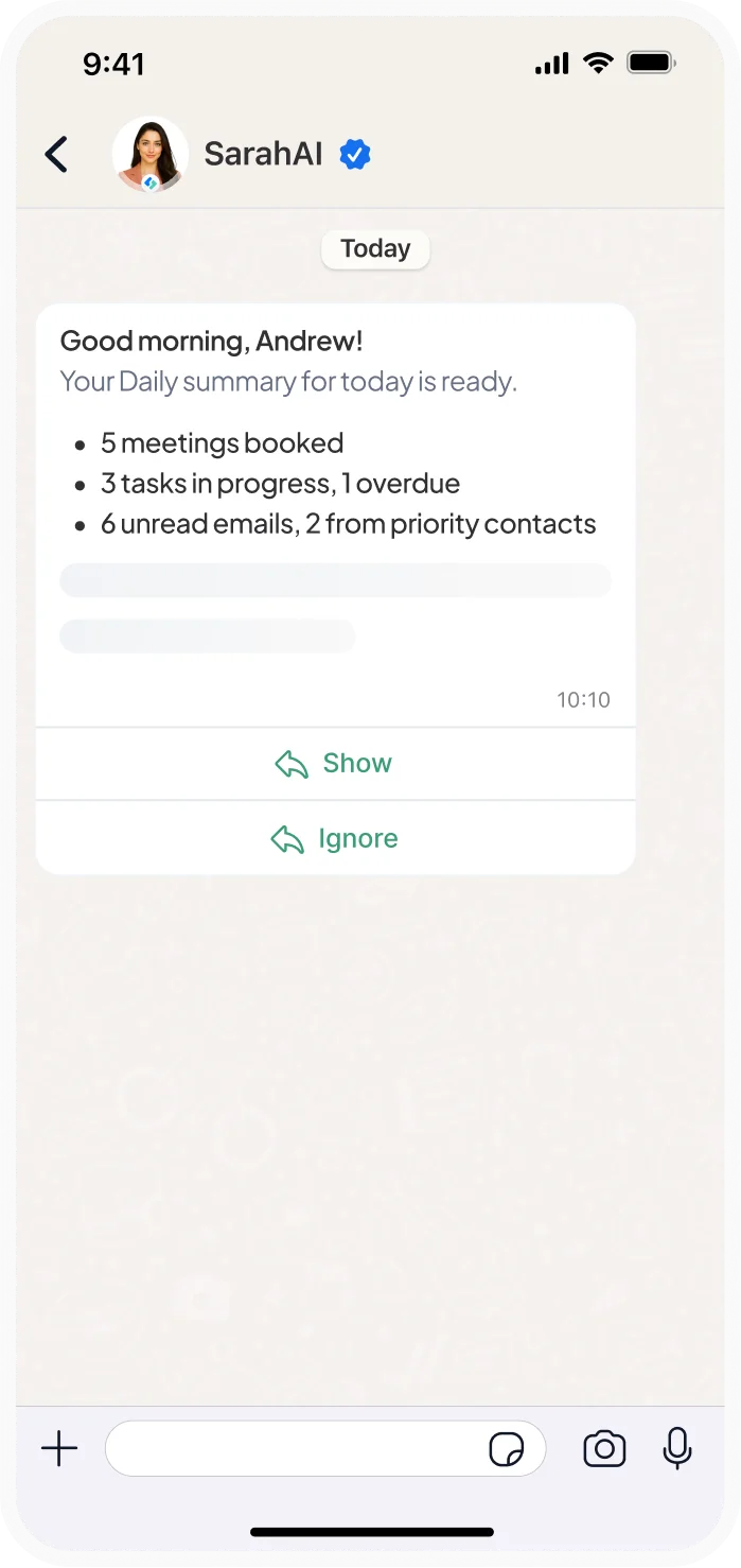 Get Daily & Weekly Briefings Illustration