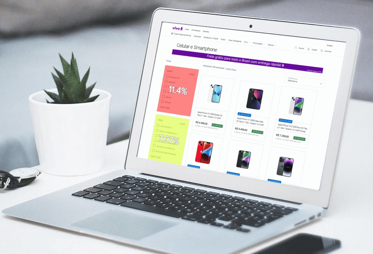 Macbook with a Metric Analysis on the page