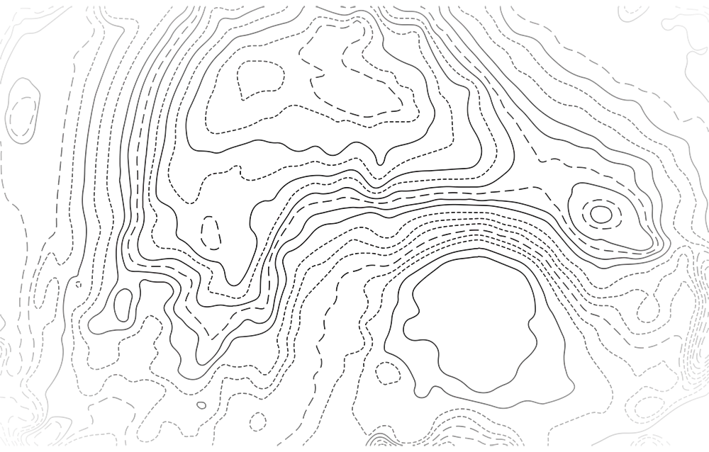 Topography map