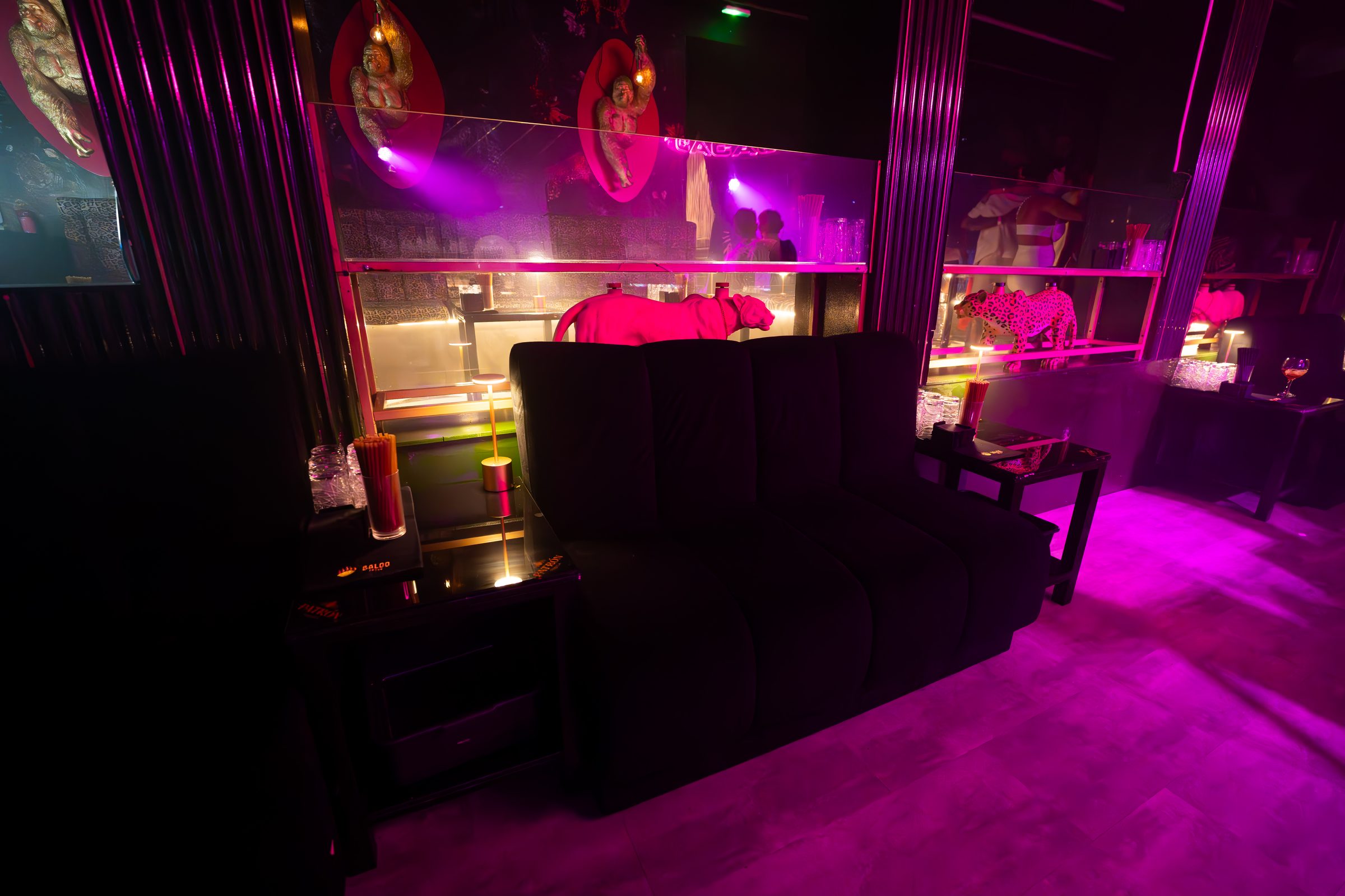 Baloo Ibiza, Playa d'en Bossa · iluminación píxel LED y RGB · Ledilux