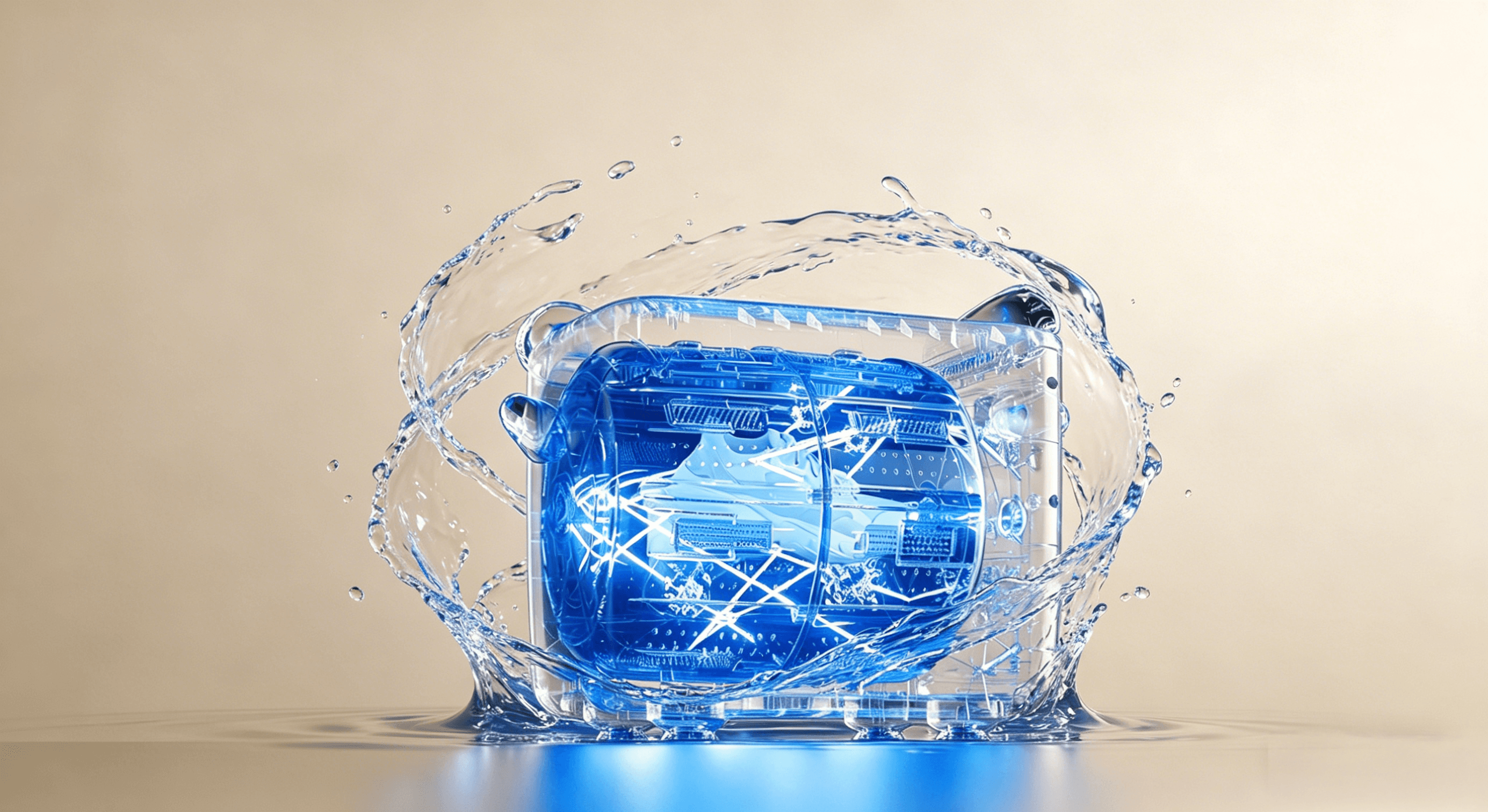 Two Men Using Laptop