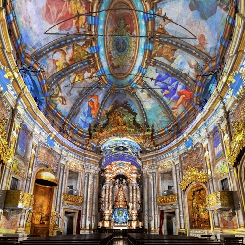 Spiritus multimedia show at Igreja dos Clérigos