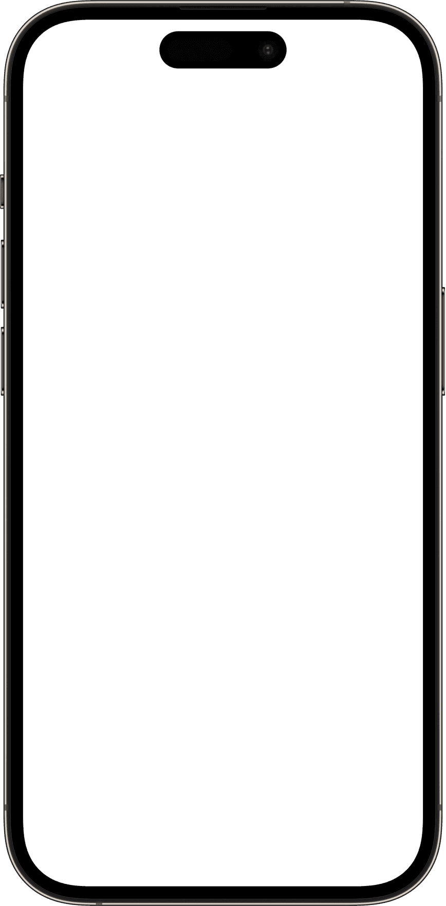 A iOs mock up screenshot showcase app demo.