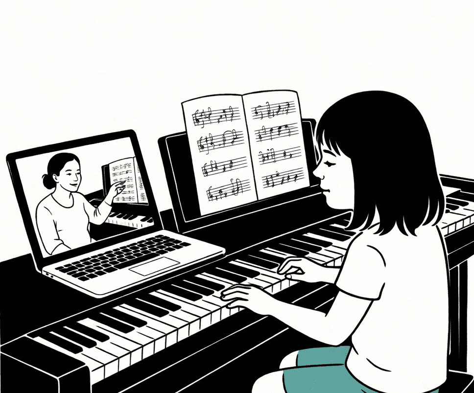 Private at-home piano lessons in Bangalore