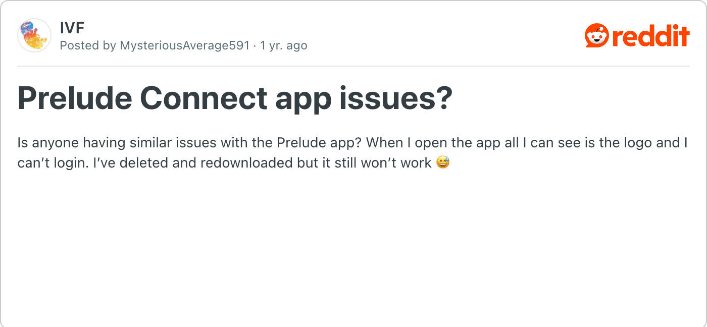 Post on Reddit