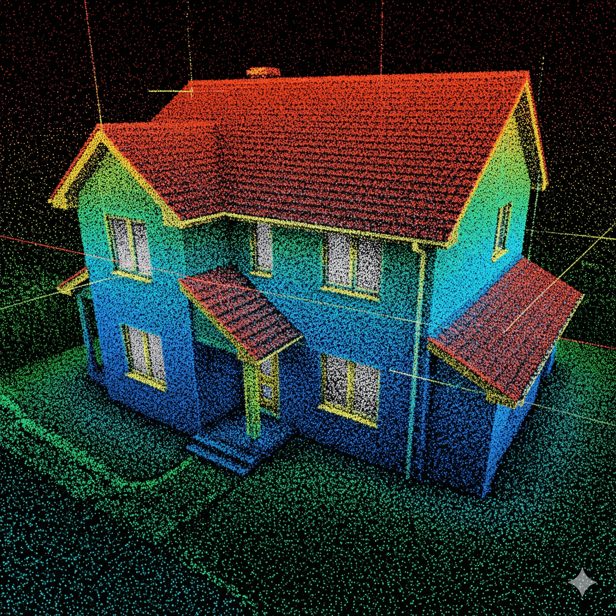 Digital Scan of a Residential Single Home