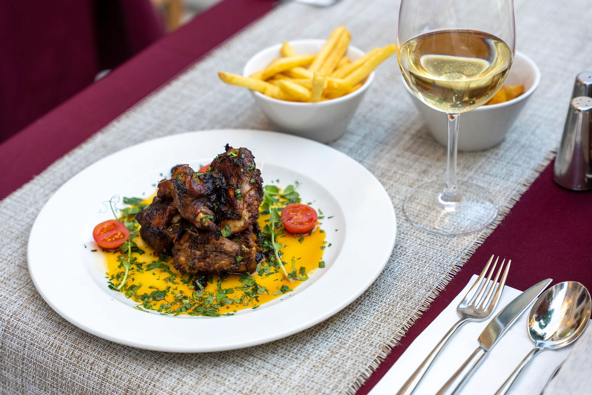 Traditional Maltese cuisine served at Gozitan, St Julian’s