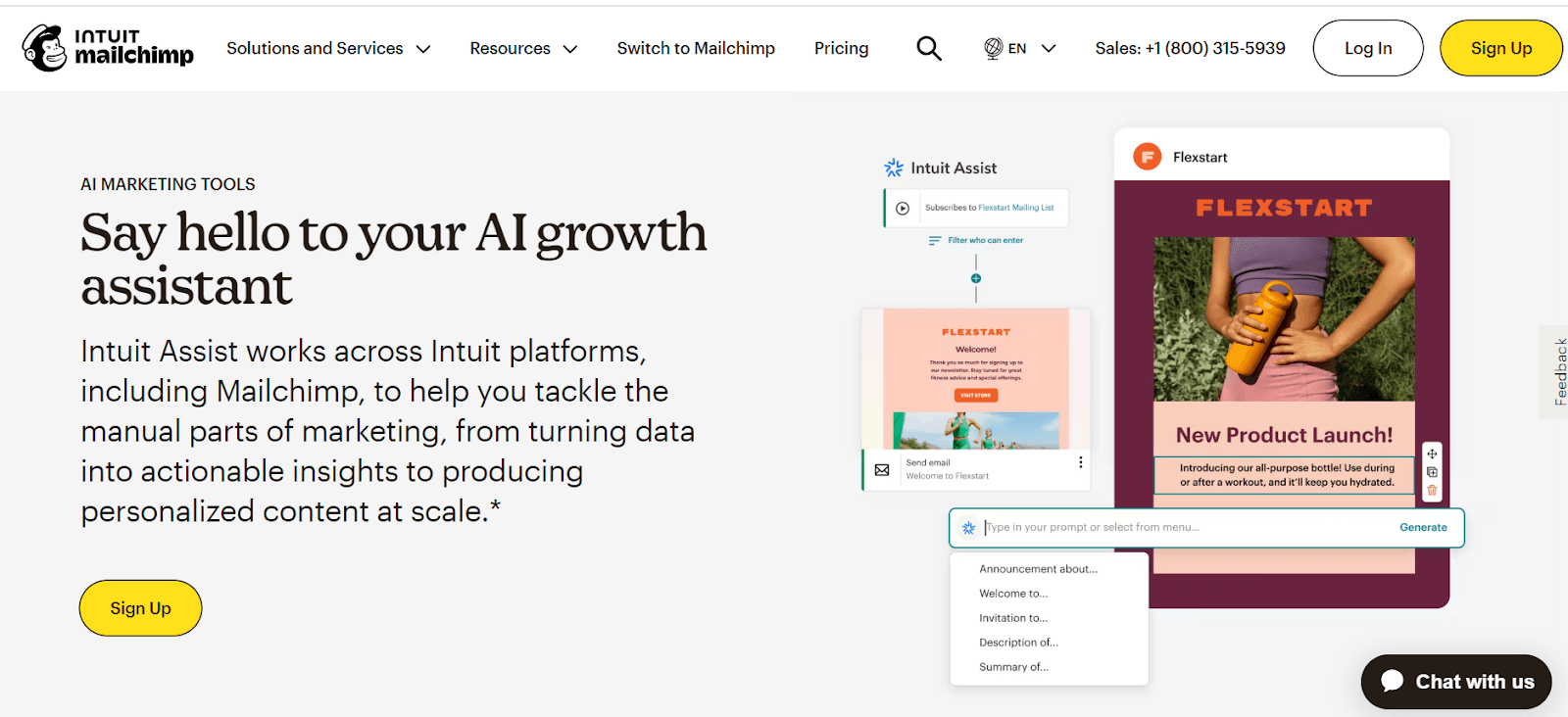 Mailchimp with AI 