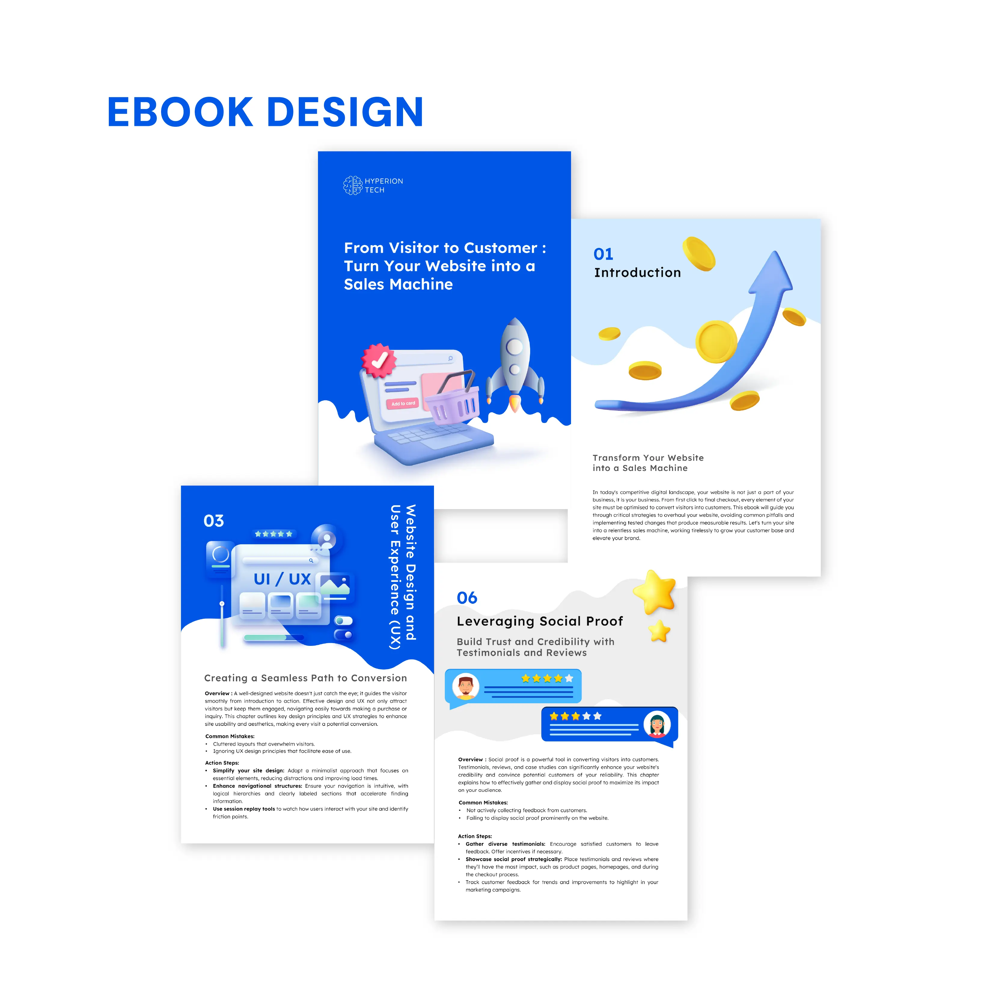 Ebook design for Hyperion Tech