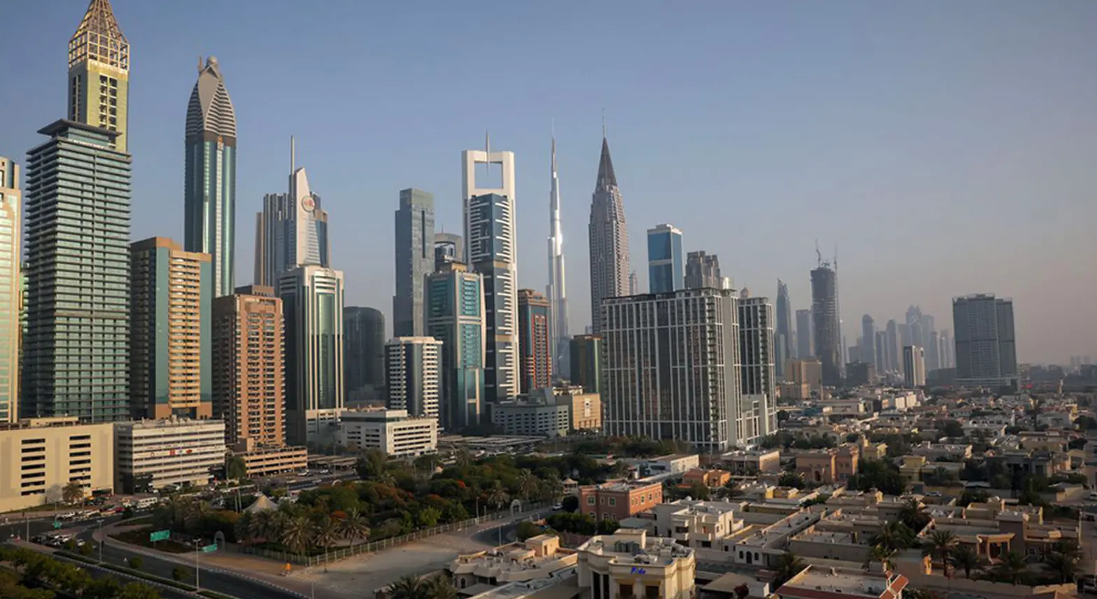 Jumeirah garden city location dubai