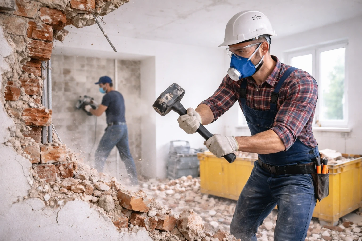 Professionelle Abrisstechnik in Kassel – fachgerechter Innenabriss und Rückbau durch erfahrenen Handwerksbetrieb