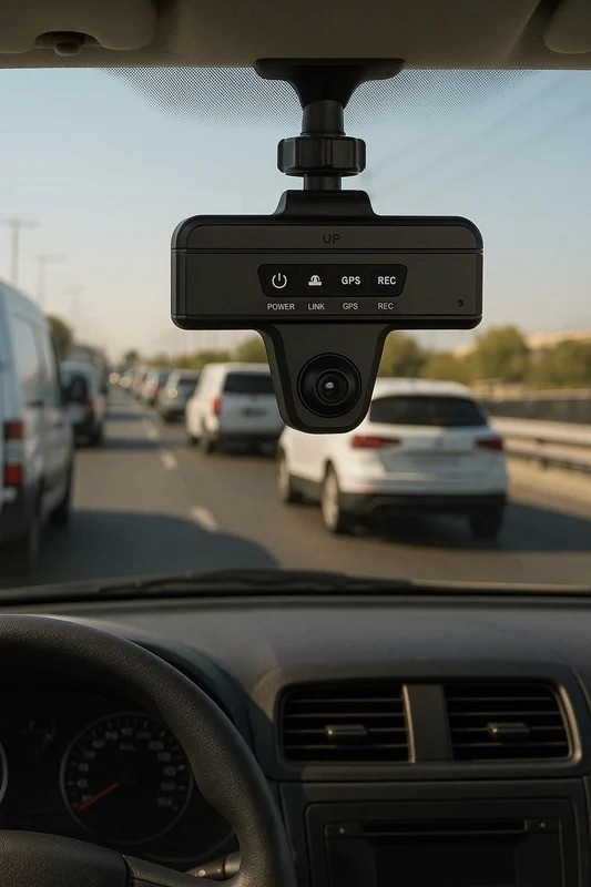 Dashcam intelligente détectant en temps réel un comportement de conduite à risque
