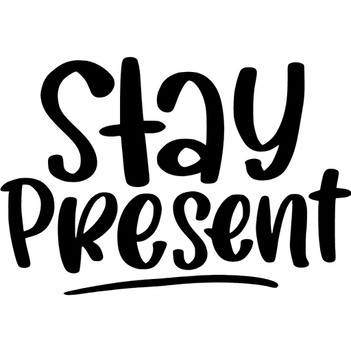 Be present image