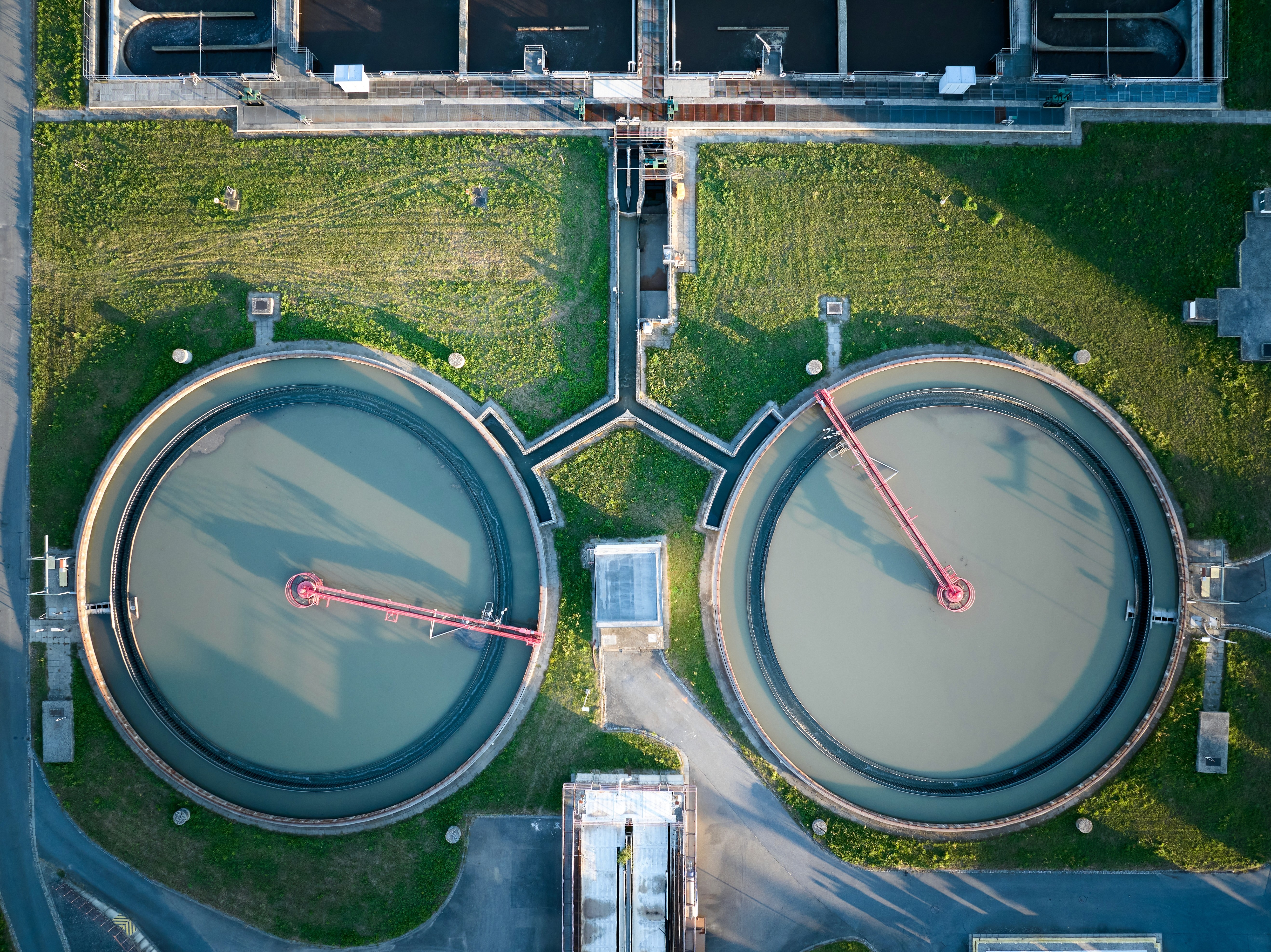 Water Management Systems Aerial View