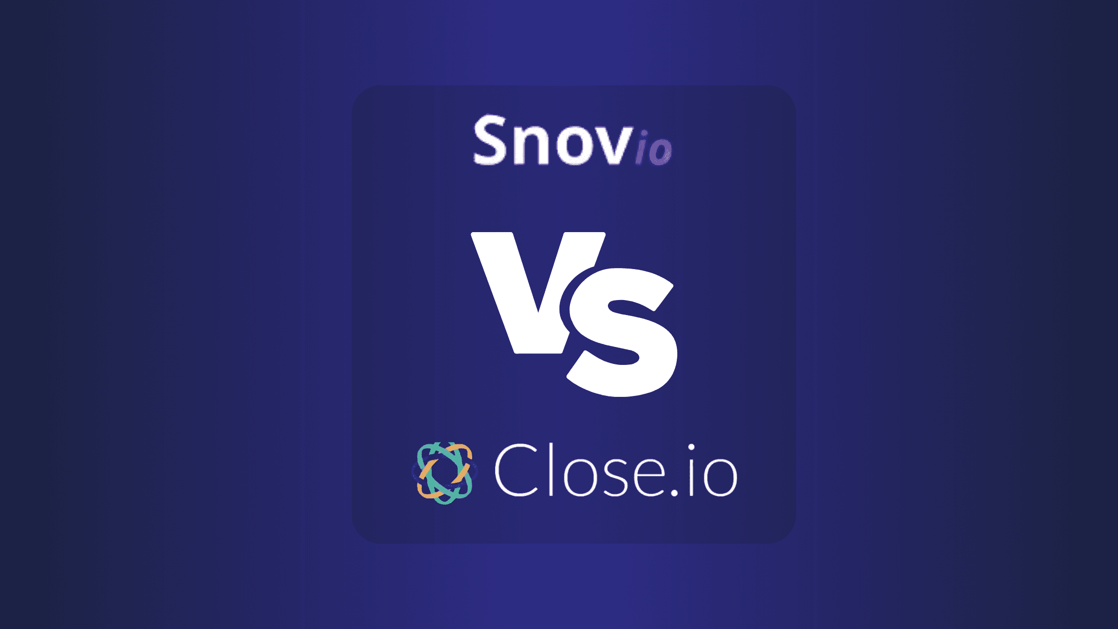 Snov.io Vs Close