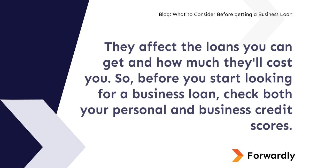 why should you check both your personal and business credit scores.