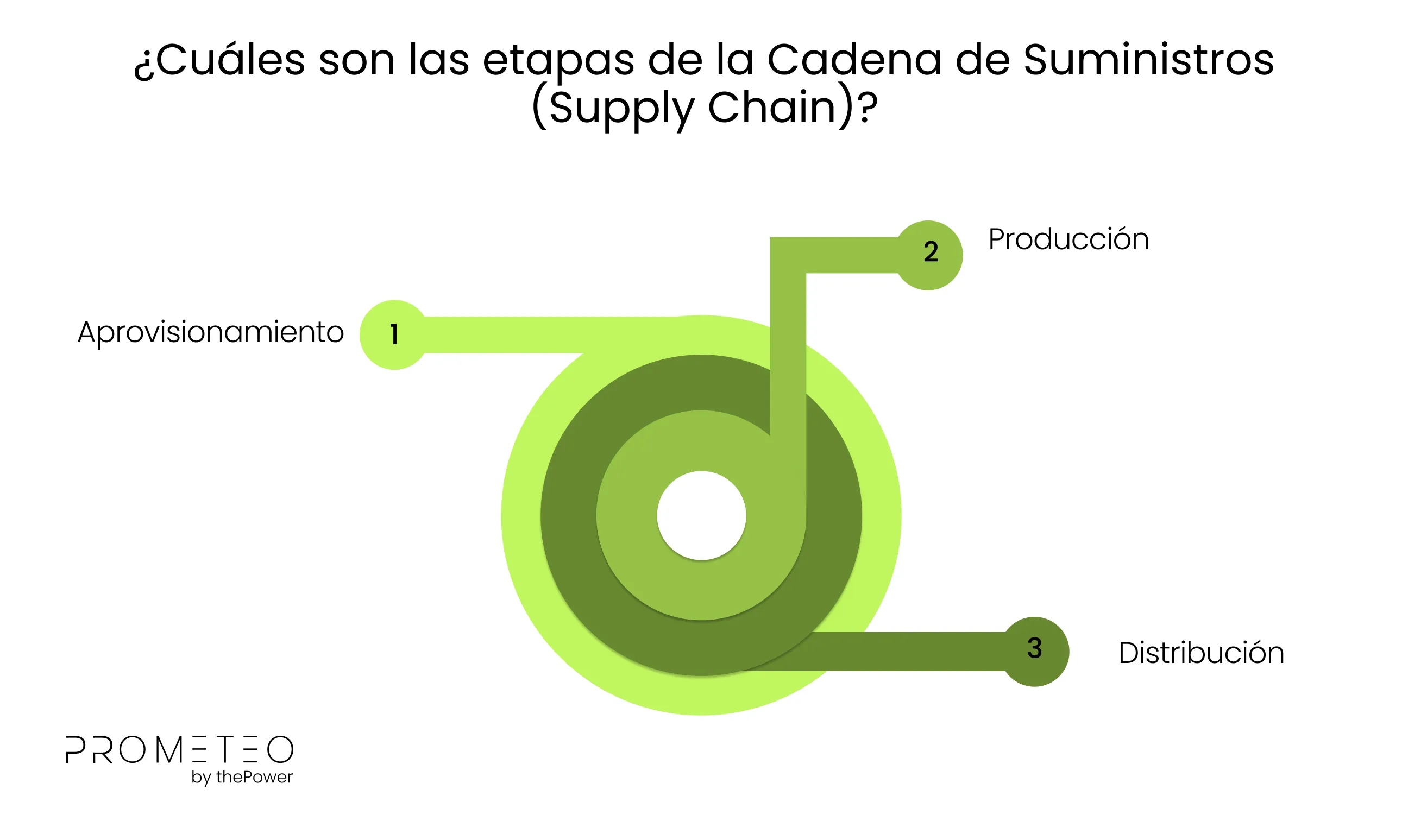 ¿Cuáles son las etapas de la Cadena de Suministros (Supply Chain)?