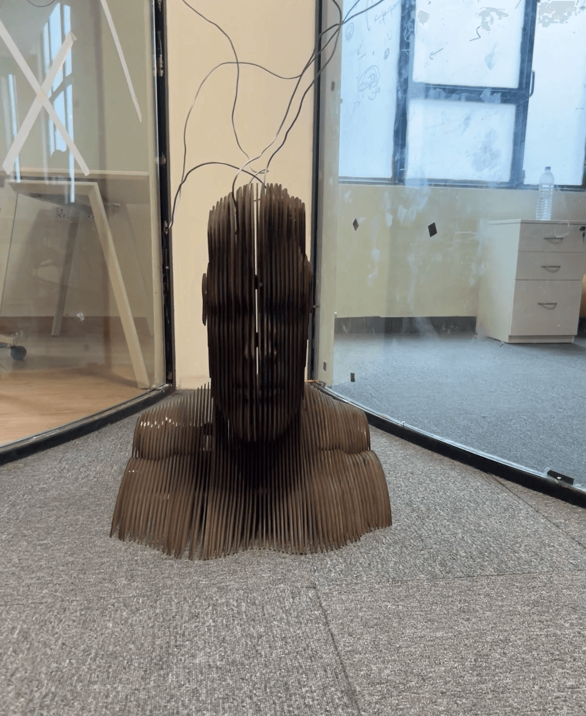 Laptop showing Bloomy UI