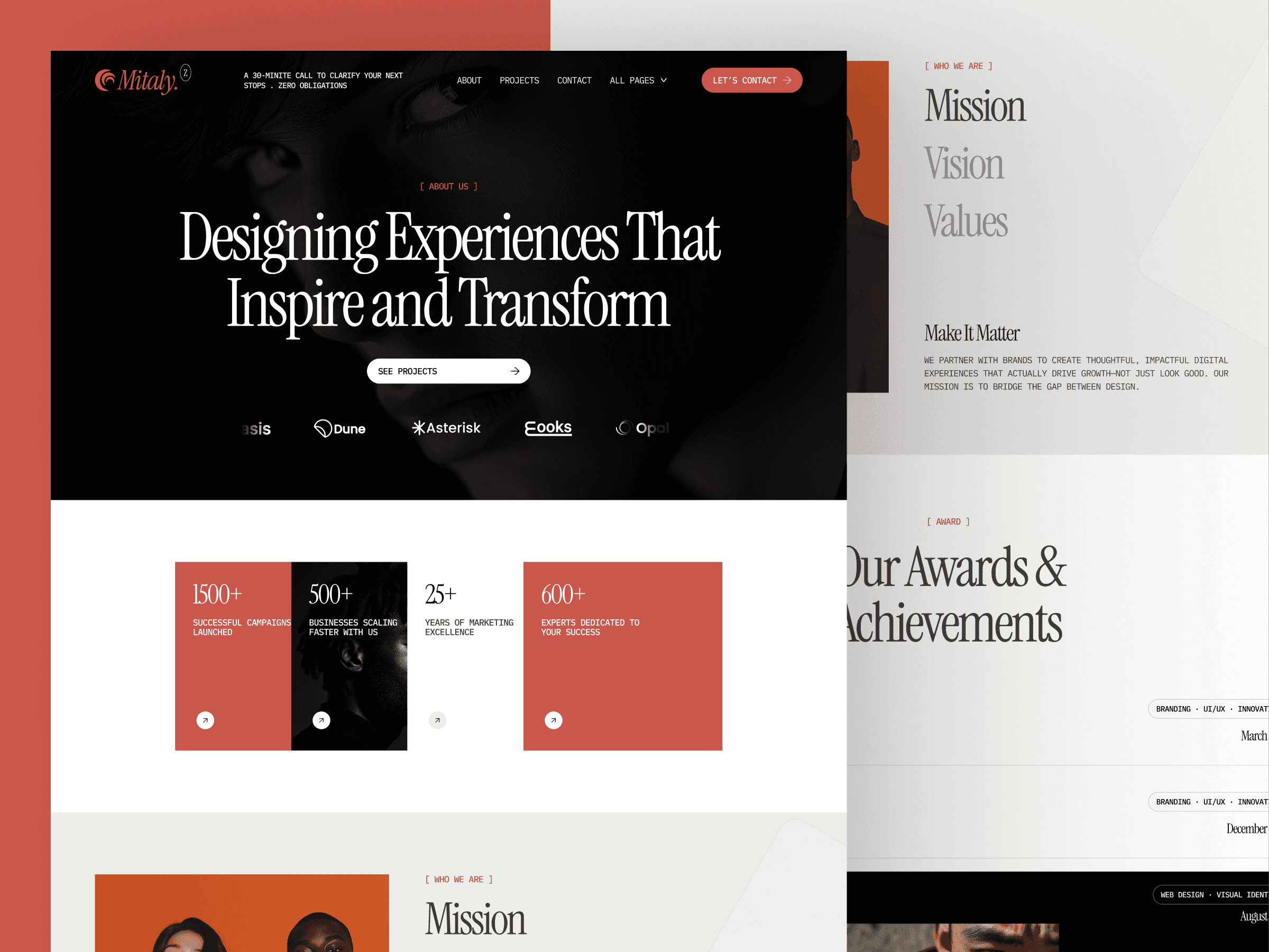 framer portfolio template