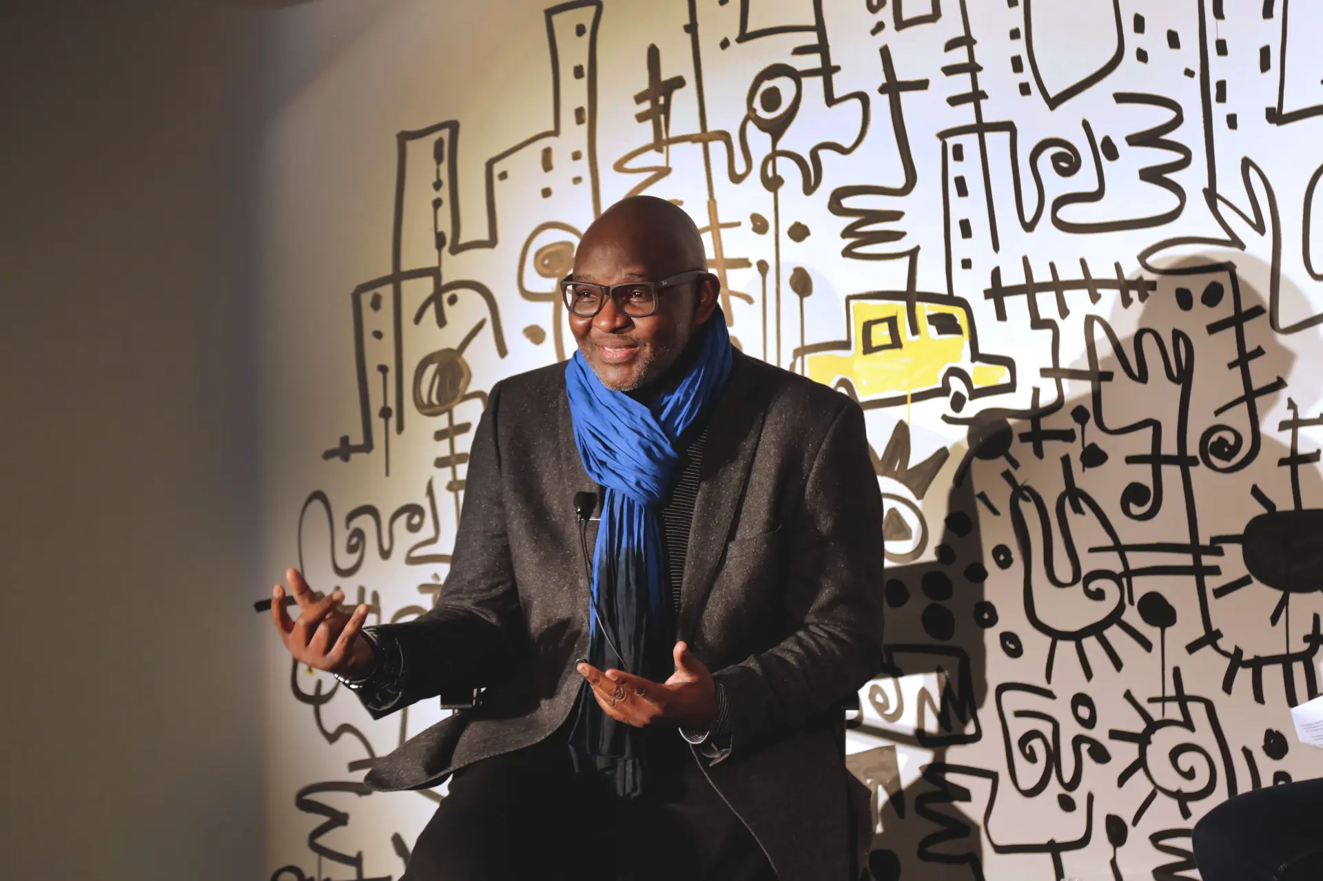 "Harlem Sunrise" , 2019. The Africa Center NYC