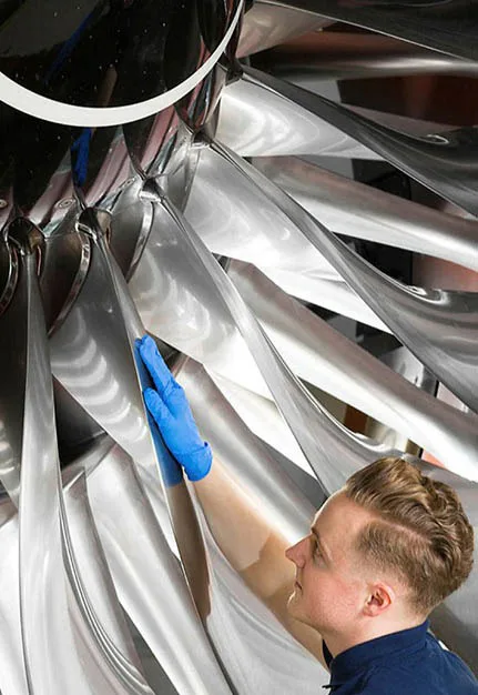 a couple of airplanes at an airport