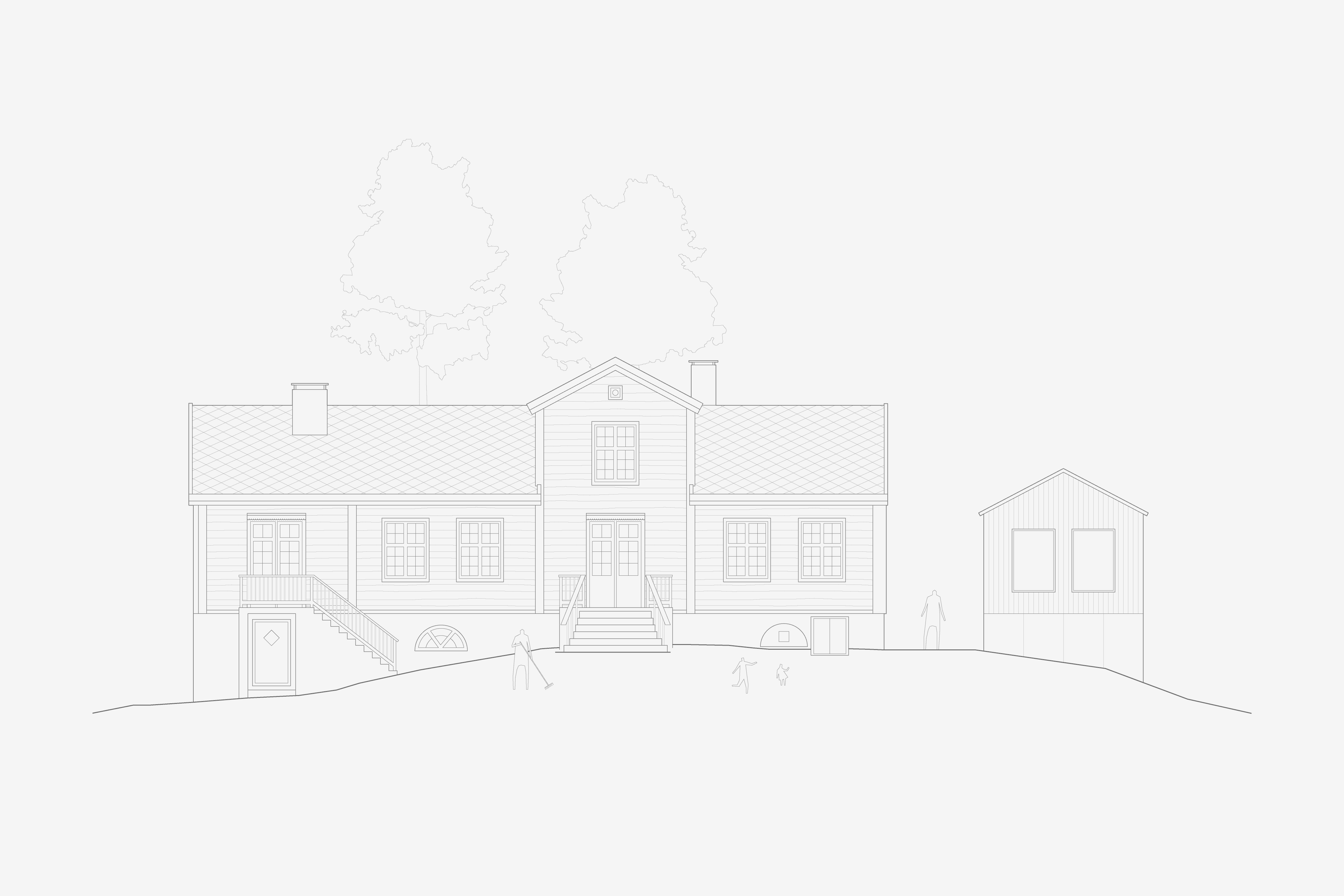Koht Arkitekter - Aspehaugveien Fasade