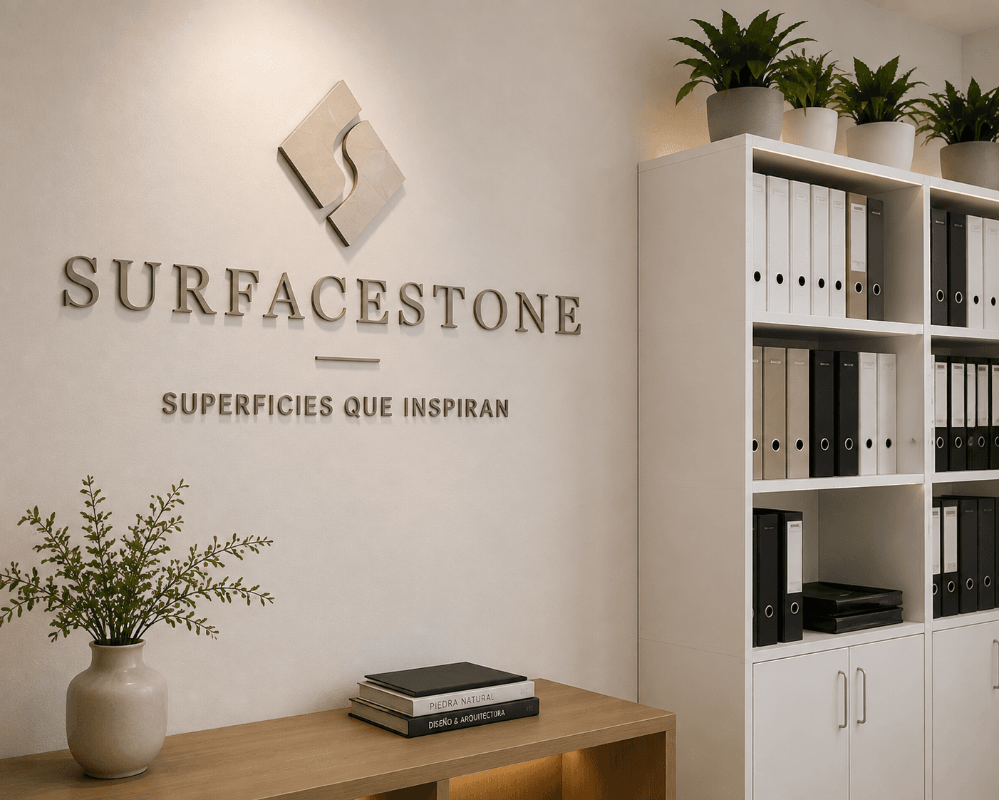 Contact section image featuring a modern interior design space.
