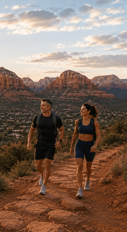 couple walking