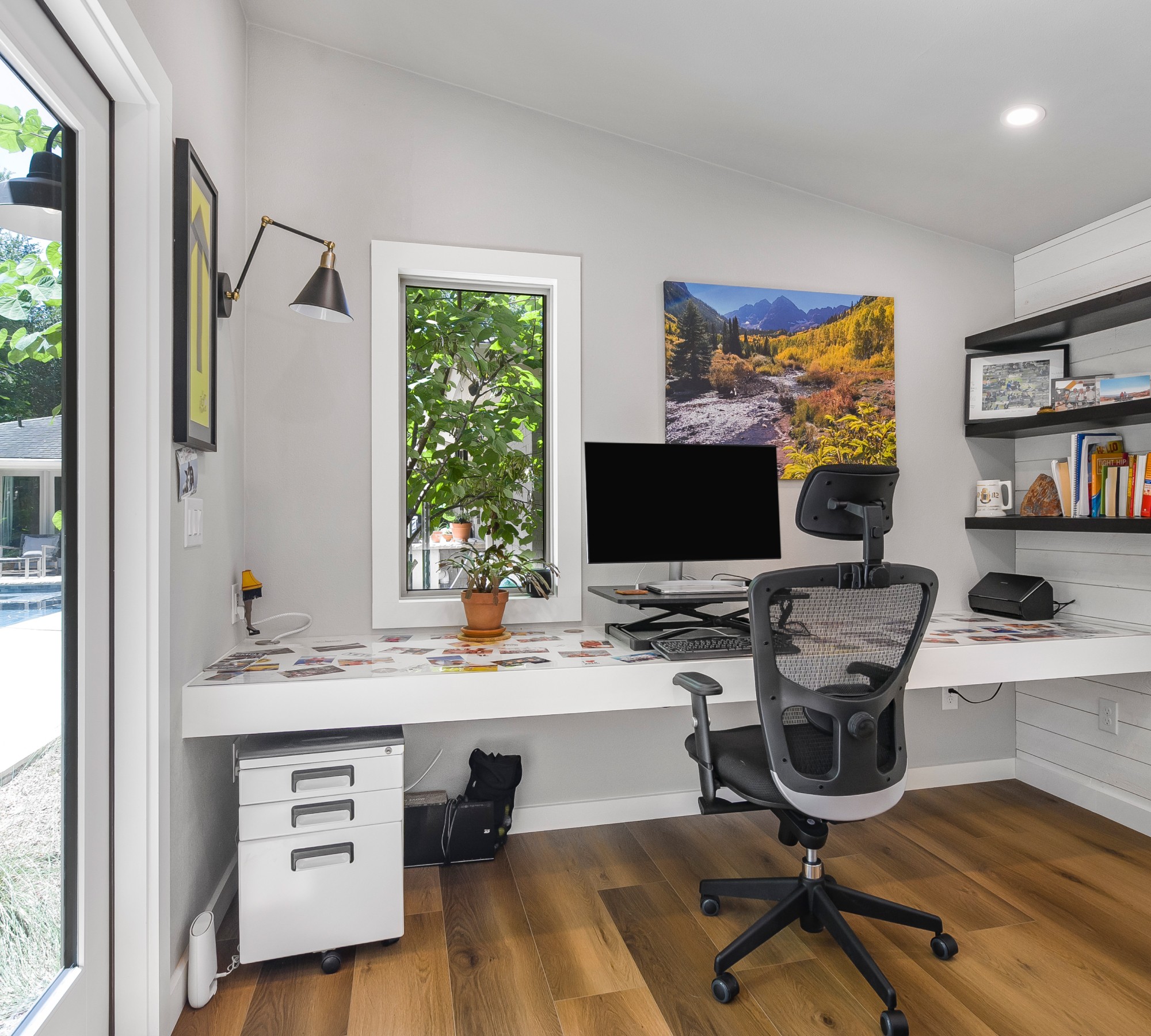 ADU Home Office Interior