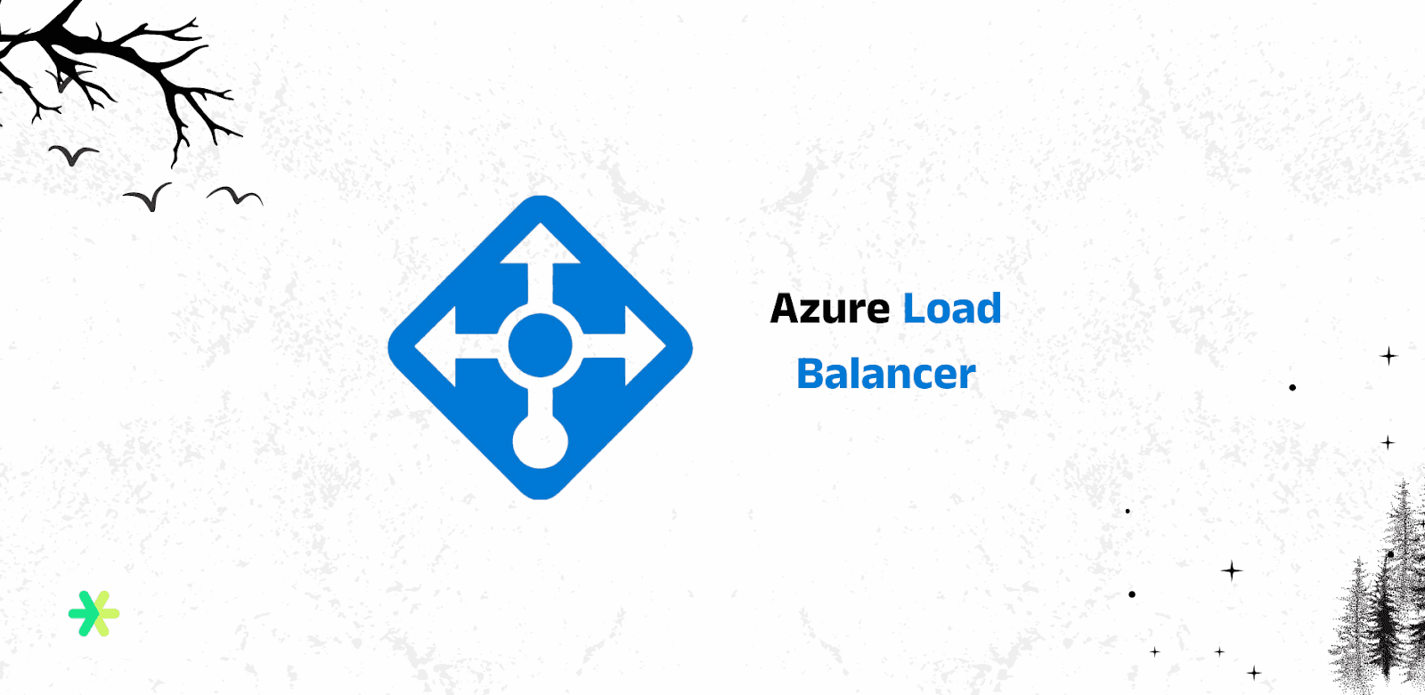 Azure Load Balancer routing traffic between clients and healthy backend instances