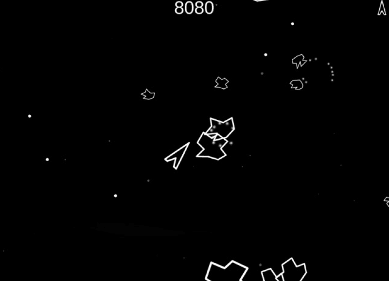 Asteroids Retro Hero