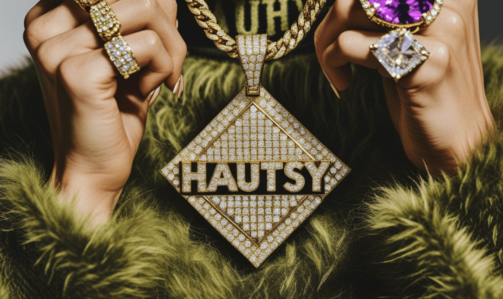 Team working in an office watching at a presentation