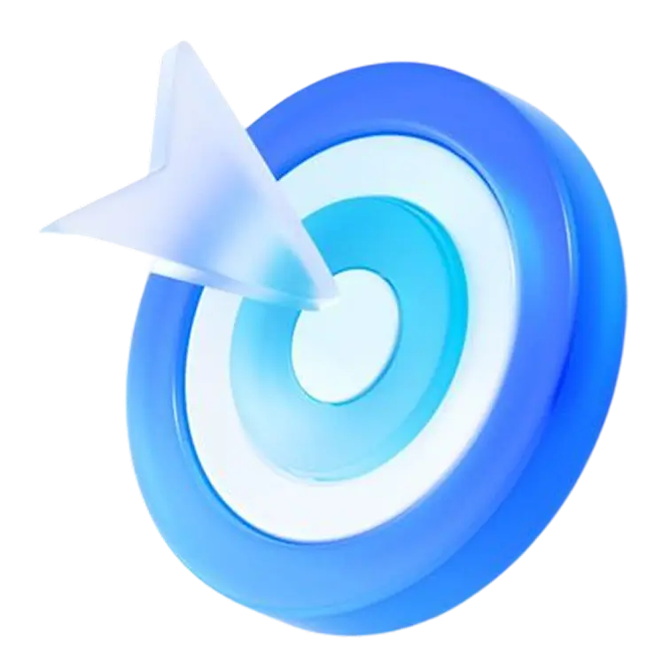 Minimal metallic shield with a brushed steel surface and smooth beveled edges, isolated against a transparent background.