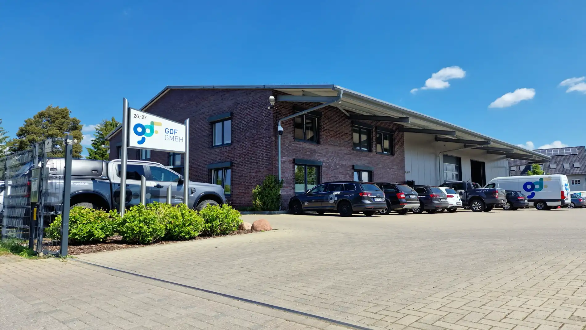 Außenansicht GDF Firmengelände