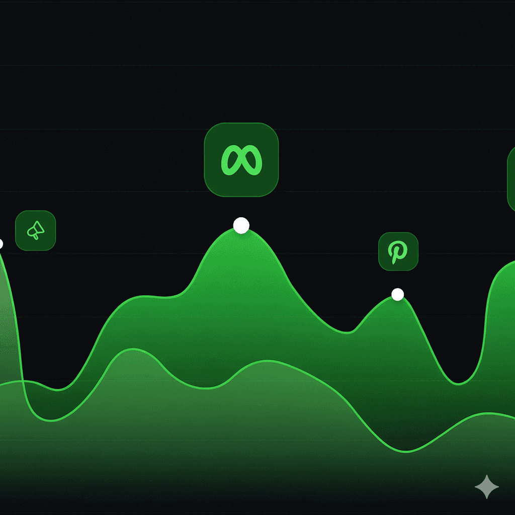 Business dashboard showing revenue, deals, customer list, growth chart, and new activity. 