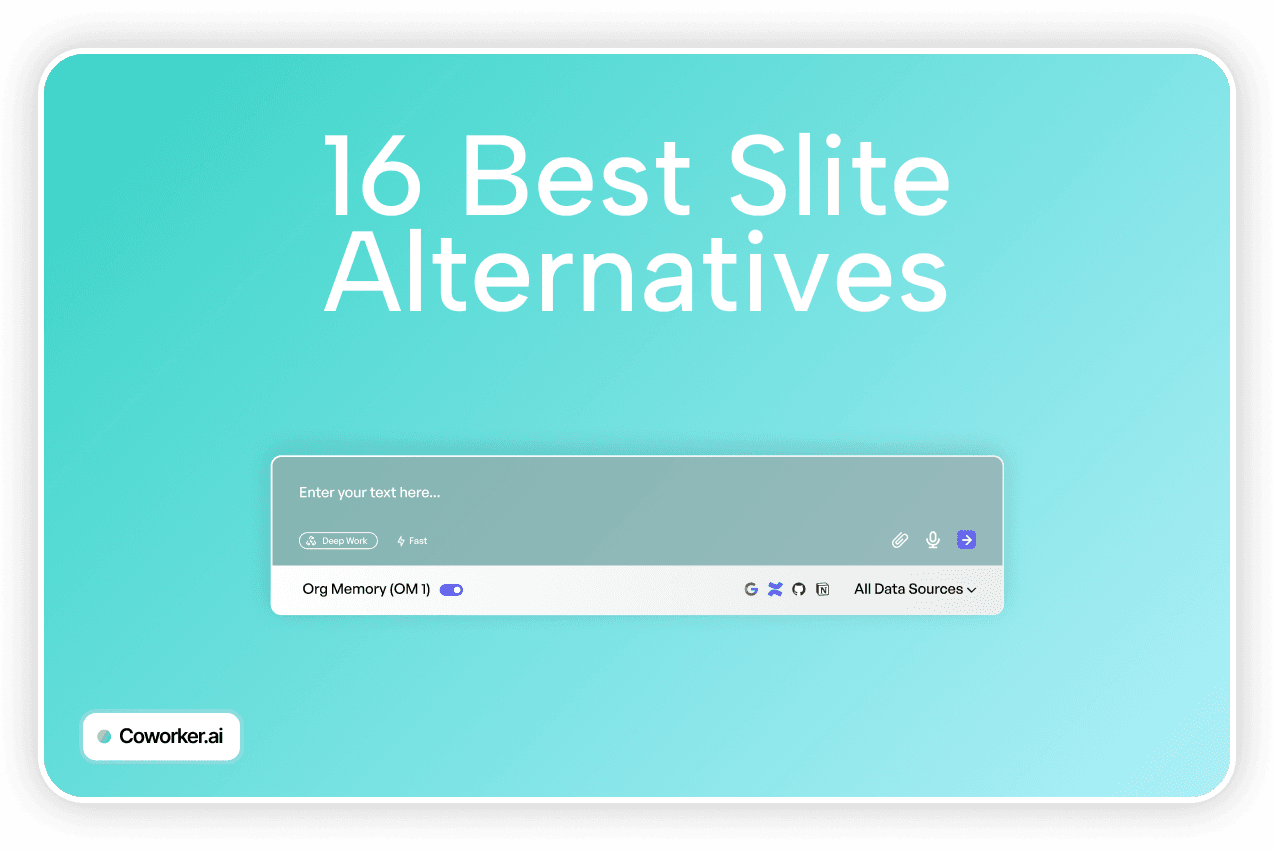 16 Best Slite Alternatives- Slite Alternatives