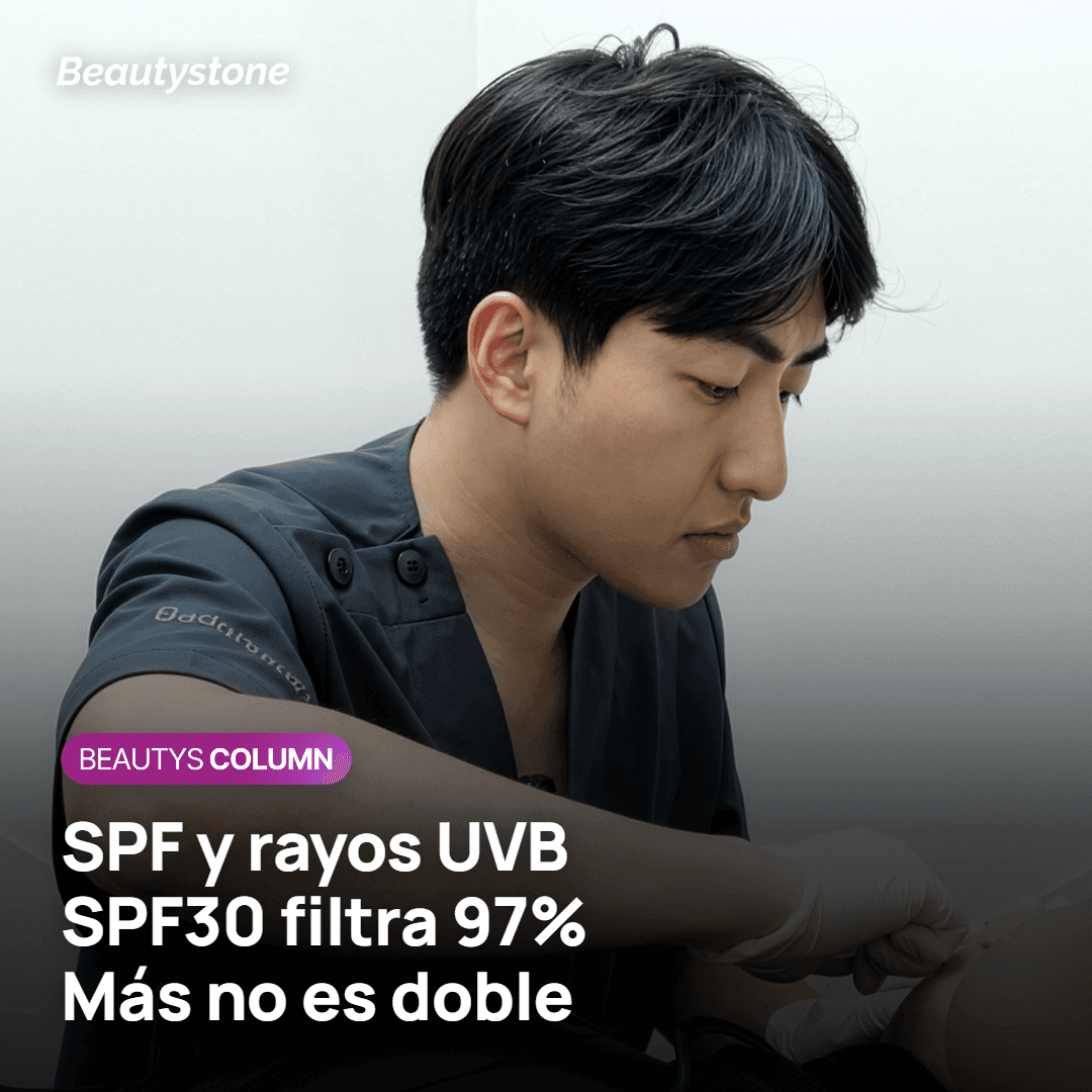 Proporción de rayos UVB filtrados según el SPF
