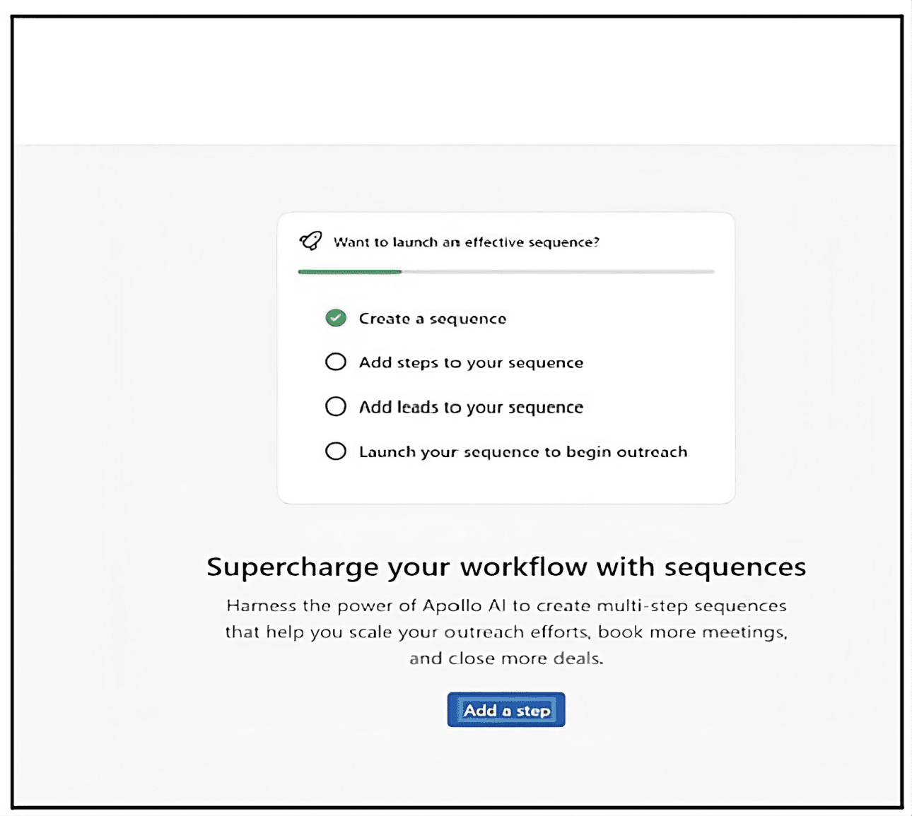 Image 7 -  Adding a Step under Sequences