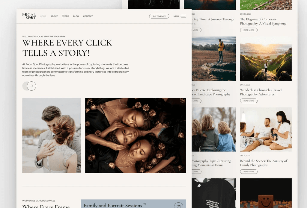 Modern Photography Template