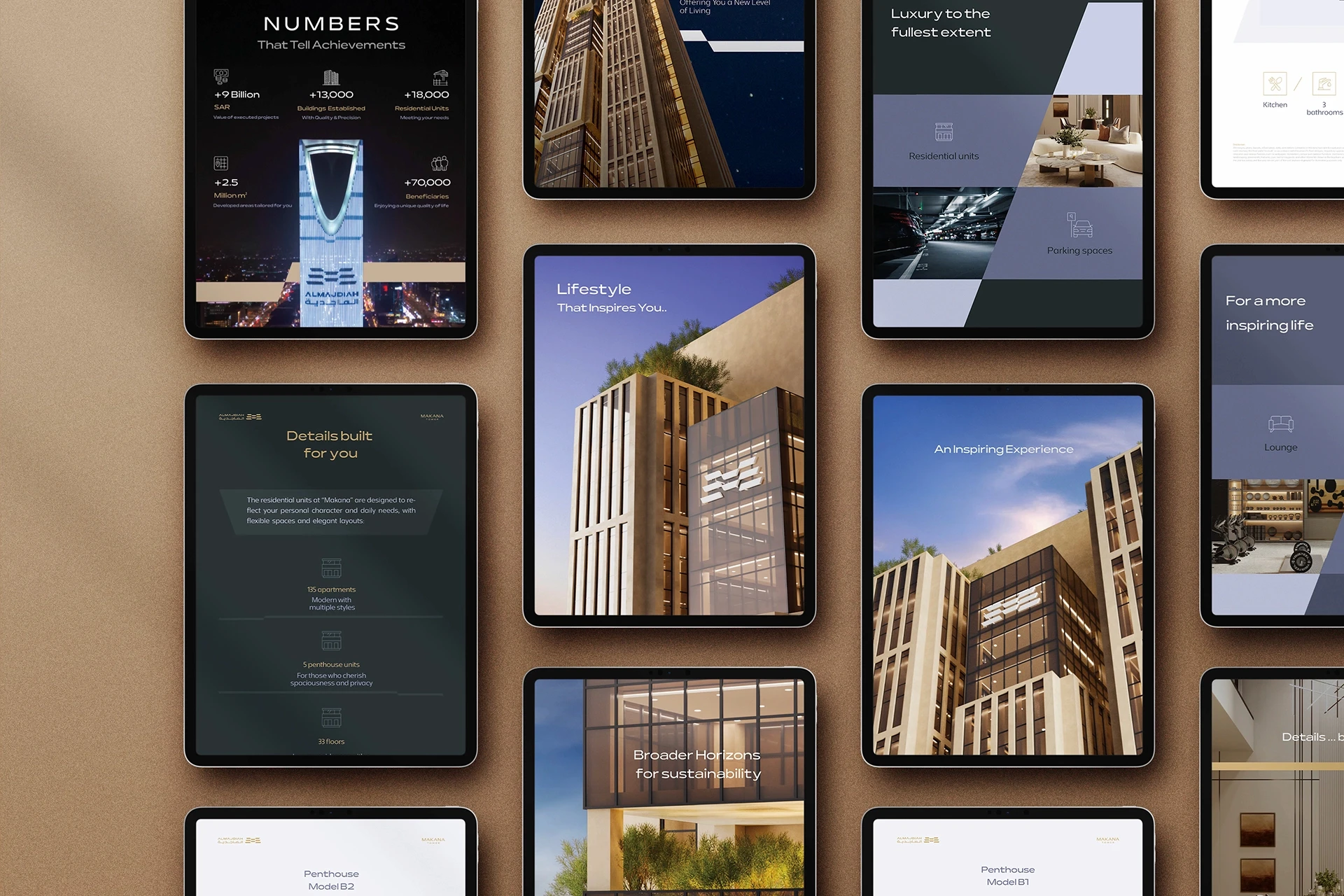 Streetside billboard with flyposters of the Batch.Works brand and illustrations