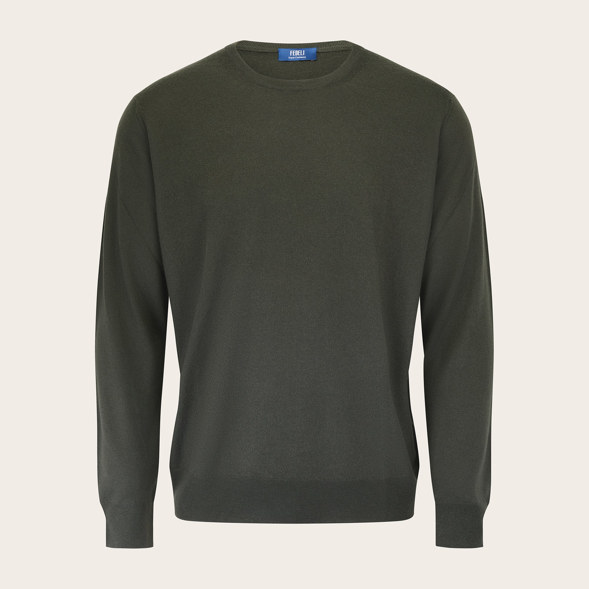 Cashmere Crew Neck Knitted Sweater - Mandelli UK