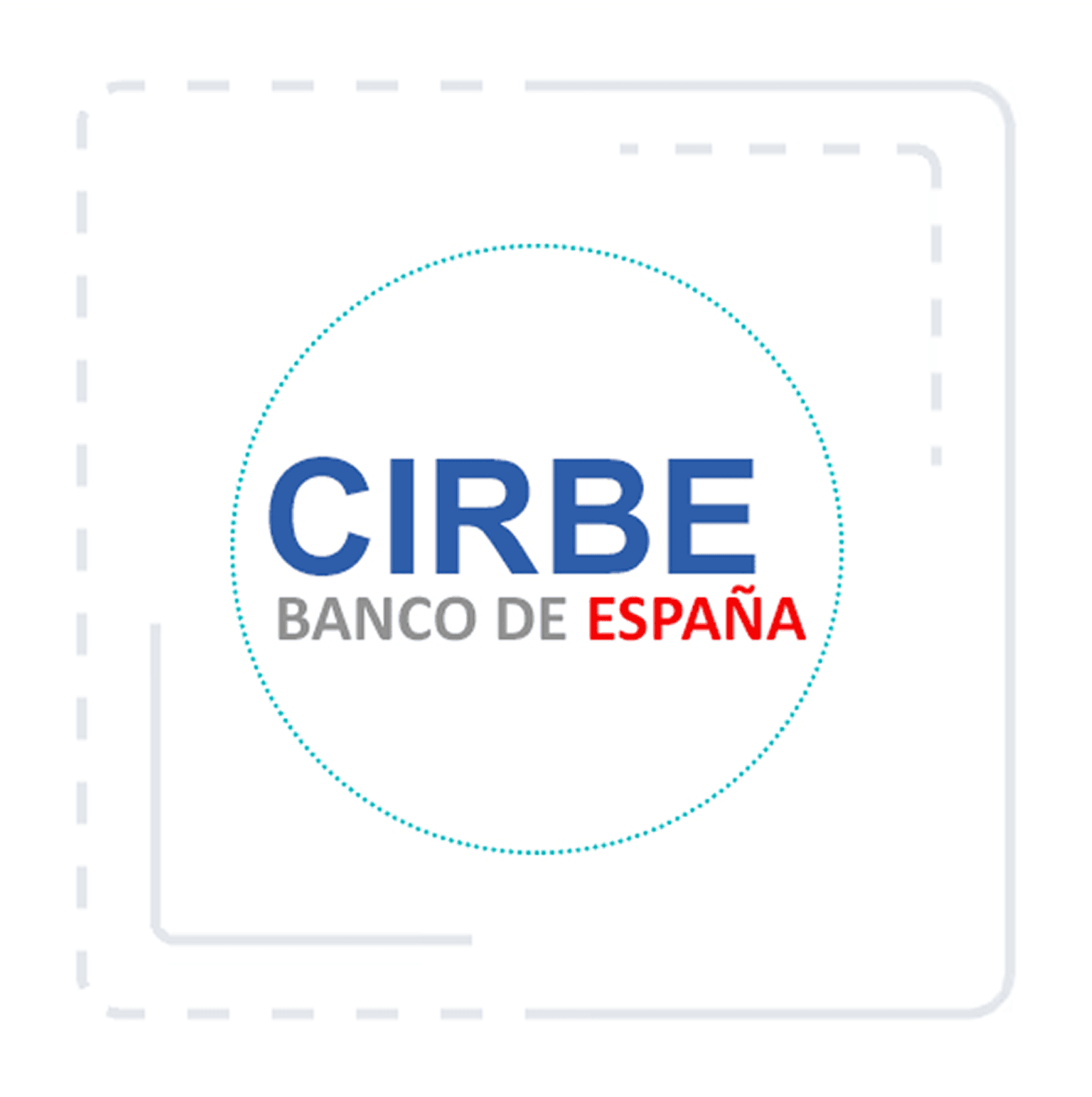 CIRBE logo with Banco de España text
